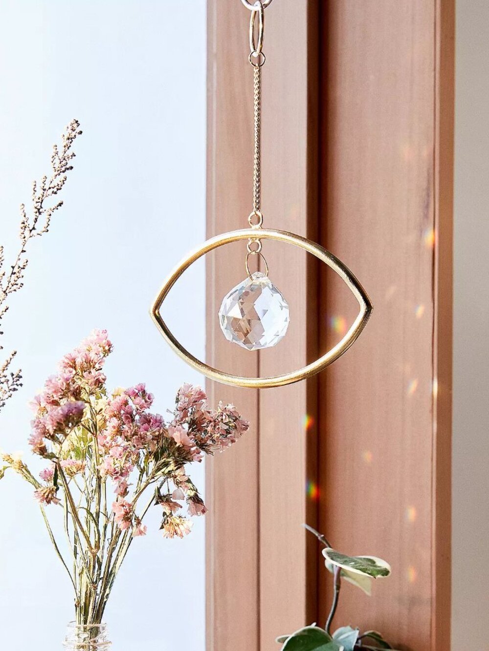 Evil Eye Prism Wall Hanging Sun Catcher